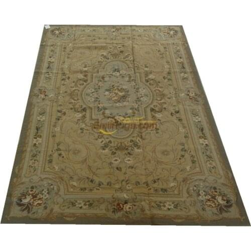 Russian carpet needlepoint rug chinese wool carpet carpet beige woven wool carpet