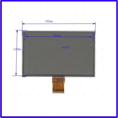 ZhiYuSun TSC272 NEW 192mm*120mm Touch sensor panel use GPS DVD overlay kit Resolution 192*120 TSC 272