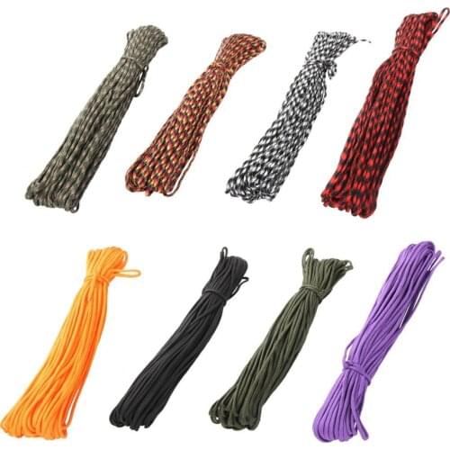 1 Roll Parachutes Cord Ergonomic Design Multifunctional Polypropylene Fiber Safety Lanyard Rope for Dog Collar Rope