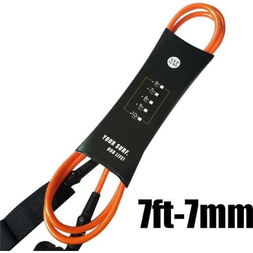 Straight Leash 7ft 7mm Surfboard Leash Yep.surf Super strong webbing Neoprene Strape