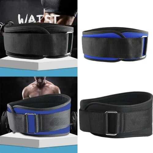 1 Pcs Fitness Weightlifting Belt Men Sports Waist Abdomen Training Guards Belts Nylon Women Fitness Squat Belt A3J6