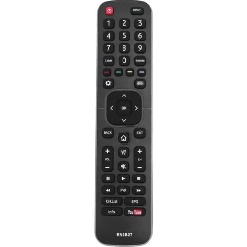 EN2B27 Replacement Remote Control For Hisense TV RC3394402/01 3139 238 29621 40K321UWT 50K321UWT 55K321UWT