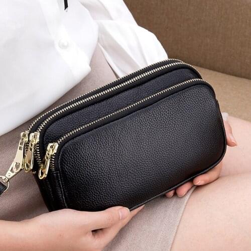 Genuine Leather Crossbody Bags for Women Shoulder Bag Womens Luxury Handbags Fashion Messenger Bag Female Clutch Bags Purse