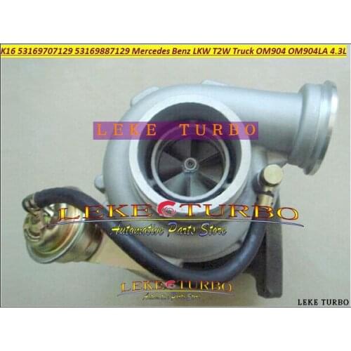 Turbo K16 53169887024 53169887019 53169707024 53169707019 A9040964299 For Mercedes Benz Atego 97- OM904 OM904LA OM904LA-E2 4.25L