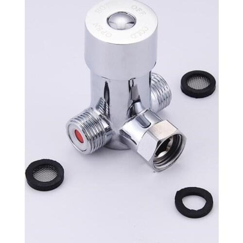 Vidric Free Shipping (G1/2) Brass Thermostatic Valve, Water Temperature Thermostatic Mixer Valve,thermostatic shower valve