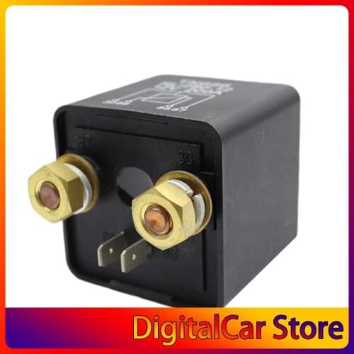 High Current Car Relay Starting Relay 200A Power Automotive Heavy Current Start Relay Car Relay Truck Motor Relay