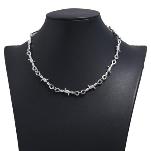 2021 Fashion Costume Jewelry New Korean Neck Chain Round Metal Necklace Vintage Collar Perlas Choker Necklaces For Women