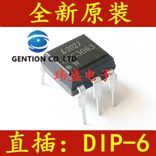 10PCS MOC3063 light coupling DIP6 MOC3063KD MOC3063 in stock 100% new and original