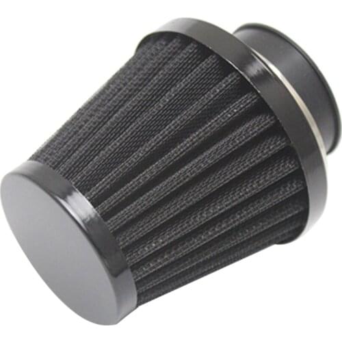 2pcs Motorcycle Air Intake Filter Cleaner Black for Honda Cb750 900 ATV Dirt Bike (54mm)