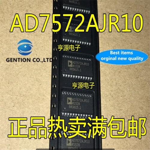 5Pcs AD7572AJR10 AD7572AJR SOP-24 in stock 100% new and original