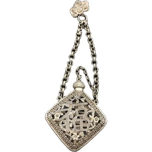 Antique silverware exquisite handcrafted exquisite longevity, Sachet, sachet pressure lock