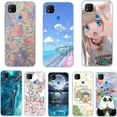 For Xiaomi Redmi 9C NFC Case Silicone Soft TPU Back Phone Cover for Xiaomi Redmi 9C Redmi9c Case Fundas Coque