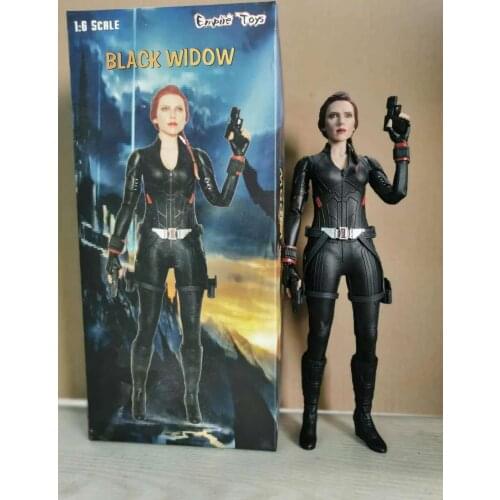 Black Widow PVC Figure Model Toys 12" 30cm