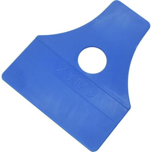 10cm Blue Plastic Blade Screen Protector Protective Film Scraper Blade Tools Wallpaper Scraper For Tablet PC 1200pcs/lot