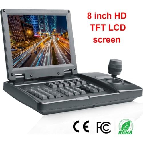 Sony video conference controller PTZ joystick Visca protocol SDI 3D Joystick PTZ Keyboard 1080P Resolution monitor SDI & CVBS