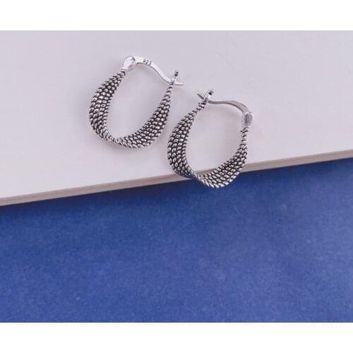 Серьги-кольца LANGYAN China At AliExpress