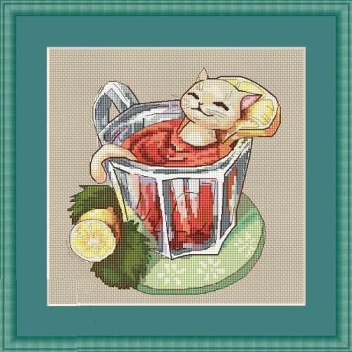 Linen fabric Z Cross Stitch Kit Packages Counted Cross-Stitching Kits New Pattern NOT PRINTED Cross stich Painting Set