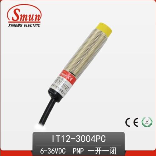 New inductive proximity switch sensor Non-flush type DC 6~36V PNP three wire NO+NC position sensor
