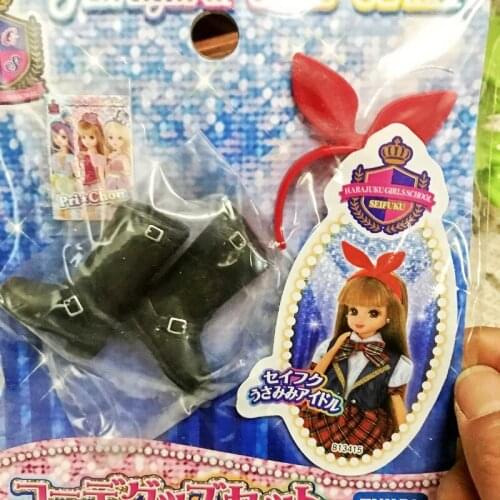 Shoes For Lijia Doll Accessories Daily Single Tail Goods Boots Headdress Hairband Suit