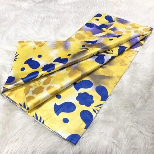 100% Cotton Perfumed Printed Golden Bazin Riche Brocade Fabric Match Pure Color Shinny Guniea Bazin Brocade Material for Wedding