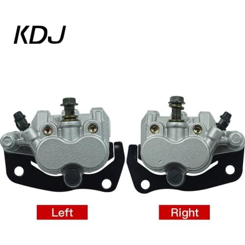 Motorcycle Front Left Right Brake Caliper Pads Assembly For Yamaha Rhino 660 450 YXR660 2004-2009
