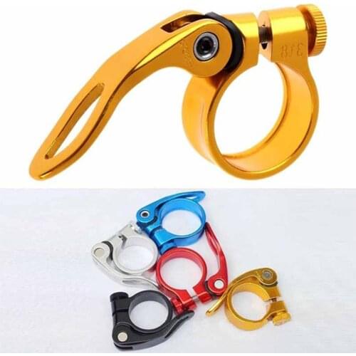 31.8mm Aluminum Alloy Mountain Road Bike c Seatpost Clamp MTB Mountain Bicycle Seat Post Seatpost Clamp Bicycle Seat Post