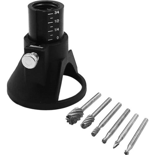 Located Horn Dremel Drill Dedicated Locator for electric grinder Dremel drill Rotary dremel accessories 6PCS Rotary Tools Set