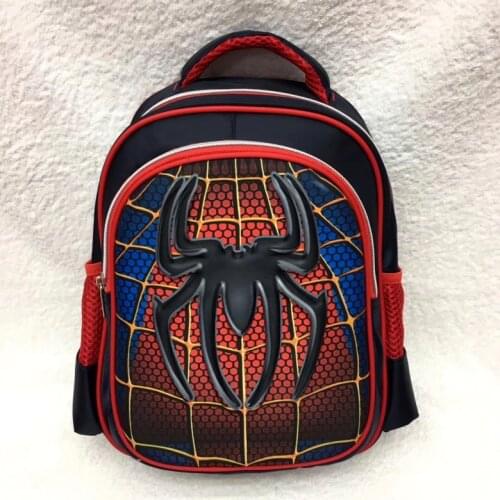 Avengers Marvel Spiderman Iron Man Superhero Cartoon Student Backpack Backpack Backpack School Gift