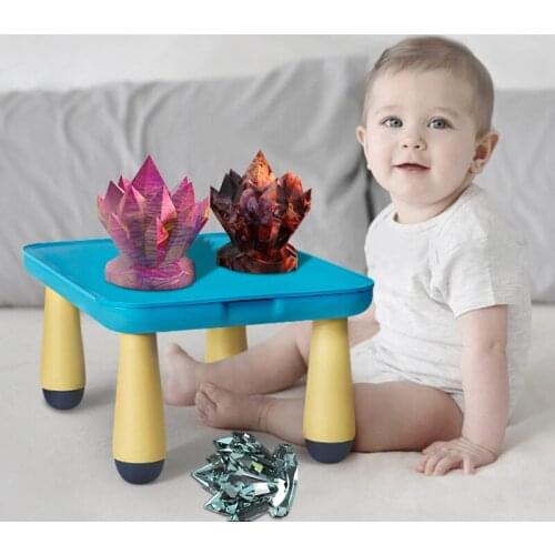 Candle Silicone Mold Easy to Clean DIY Crystal Cluster Molds For DIY Candle Fondant Soap Chocolate Home Candle Molds