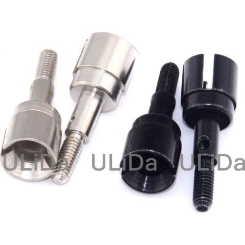 2pcs HSP 02033 Steel Stub Axle For 1/10 Redcat Volcano EPX / Pro Upgrade Parts Monster Truck BRONTOSAURUS Replacements