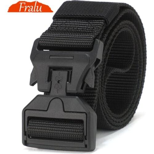 Tactical Belt New Nylon Army Belt Men Molle Military SWAT Combat Belts Knock Off Emergency Survival Belt Tactical Gear Dropship