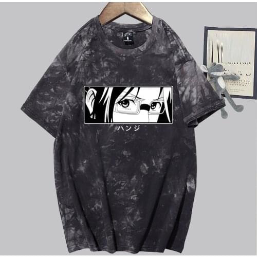 Attack On Titan Hange Eyes T-shirt 90s Unisex Fitted Soft Anime Manga Tee Shirt Clothes