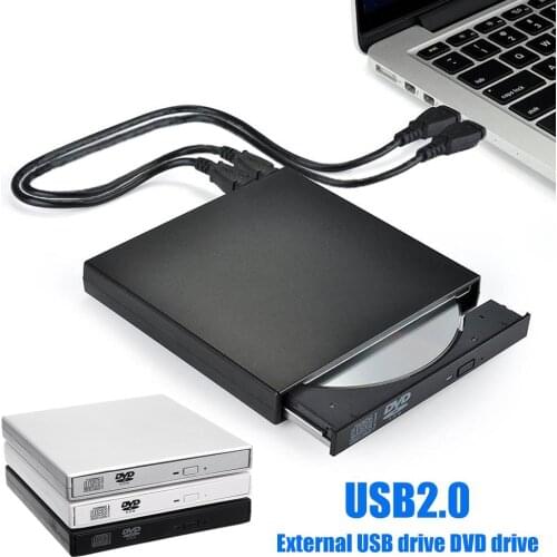 Universal External High Speed USB DVD Portable Optical Drive 24X CD Recorder Burner Player for PC Laptop