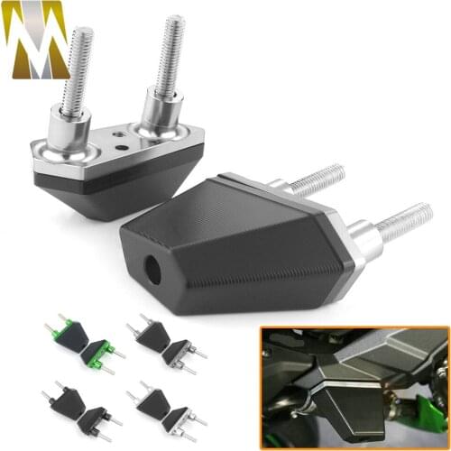 Motorcycle Accessories Frame Sliders Crash Protector For Kawasaki Z800 Z-800 2013-2016 CNC Falling Protection For Kawasaki Z1000