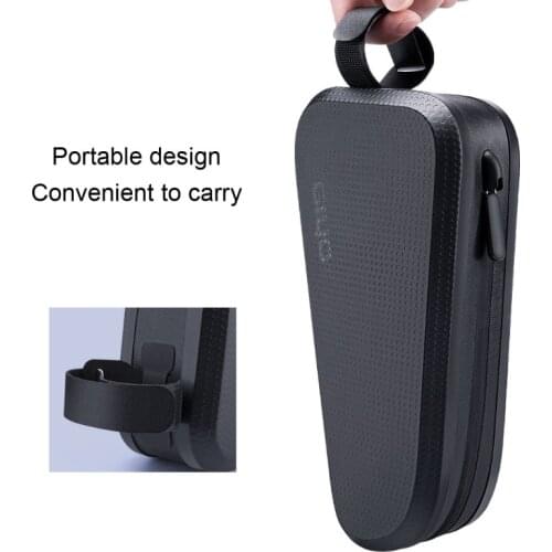 Hard Shell Waterproof Bicycle Beam Package Bike Frame Storage Front Top Tube Bag Modified Front Handlebar Triangle Pack