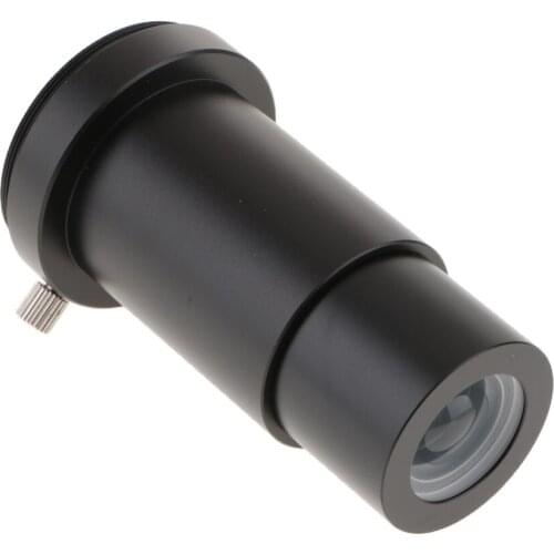 1.25'' 5X Barlow Lens M42 Thread Multi-Coated for Astronomy Telescope Eyepiece (Black)