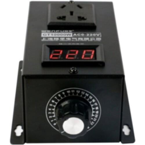 10000W High power Silicon Electronics Voltage Regulator Machinery Electric Variable speed controller 0V-220V
