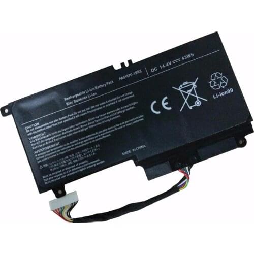 2500mAh for Toshiba Laptop battery PA5107 PA5107U-1BRS4ICP9 39 65- 1P000573230 P000573240 L50 L50-A L45 L45D L55 L55t L55D P50