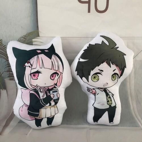 Anime Danganronpa Cute Plush Pillow Doll Toy Cartoon Stuffed Pendant Bag Decoration Gift