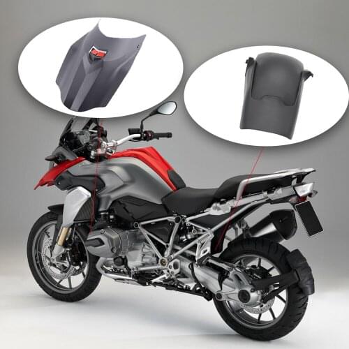 For BMW R1200GS Motorcycle Fender Rear & Forward Splash Guard Mudguard for BMW R1200 GS R 1200GS ADV 2013-2017 (WATER COOLED)
