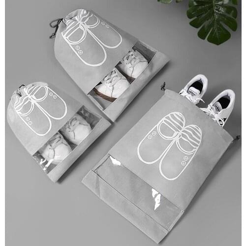 Travel 10PCS Shoes Storage Bag Dust-Proof High Heels Pouch Dustproof Boots Protective Case Short Trip Gadgets Organize Accessory