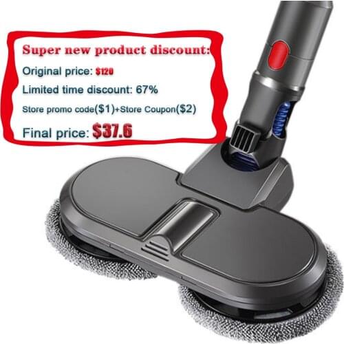 For V7 V8 V10 V11 Electric Wet & Dry Mop Cleaning Head Mop Floor Head Brush For Dyson Wireless Vacuum Cleaner Accessories