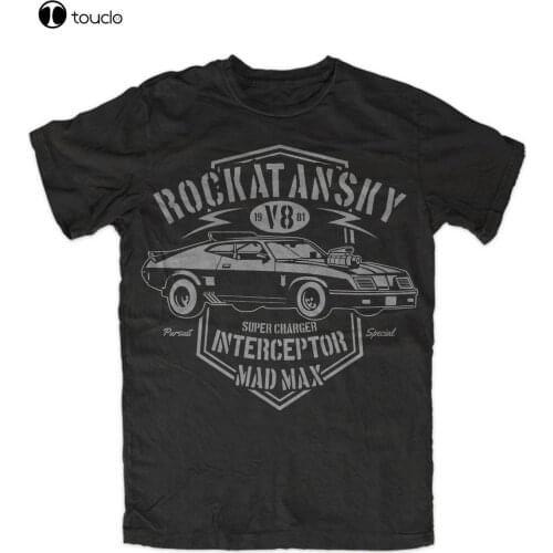Mad Max Men Casual T-Shirt Mel Gibson Braveheart Lethal Weapon Kult Interceptor Rockatansky 100% Cotton Plus Size Birthday Gift