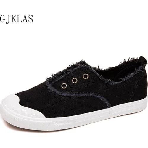 Flats Shoes Women Sneaker Breathable Fashion Women Shoes Casual Canvas for Ladies Zapatillas Sneakers Womens Slip on Sneakers