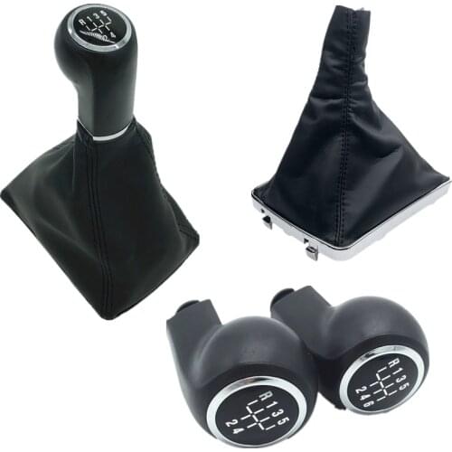 For OPEL ASTRA III H 1.6 VAUXHALL 2004 2005 2006 2007 2008 2009 2010 Car 5/6 Speed Gear Lever Shift Knob With Leather Boot Case