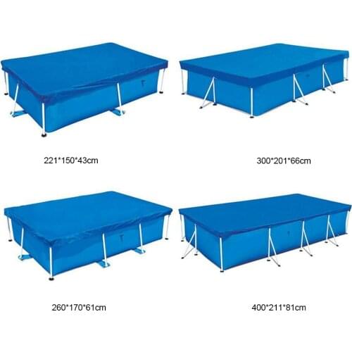 Swimming Pool Cover Swimming Pool Ground Mat high-quality UV-resistant PE Rainproof Dust Cover Mat Swimming Pool Accessories