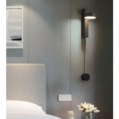 Loft luminaria led glass ball bedside bedroom dining room cabecero de cama monkey lamp