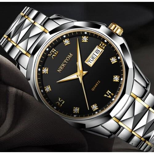 NEKTOM Relogio Masculino 2020 Mens Watch Fashion Luminous Sport Watches For Men Luxury Business Mens Watches Male Clock