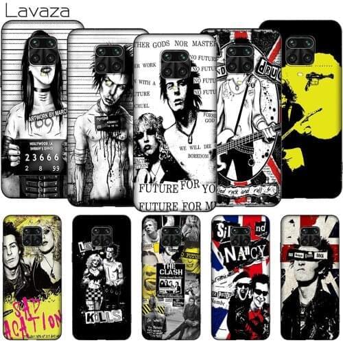 Lavaza K123 Sid Vicious TPU Soft Case for Redmi Note 5 6 6A 7 7A 8 8T 8A 9 9A 9C 9S K20 K30 Poco X2 Pro Max