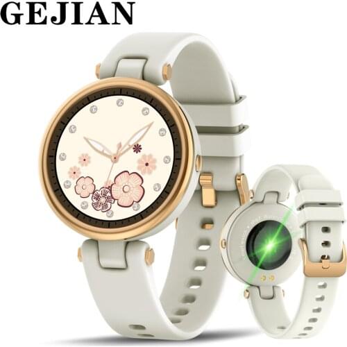 New Fashion Woman Smart Watch Women Physiological Heart Rate Blood Pressure Monitor For Android Ios Waterproof Ladies Smartwatch